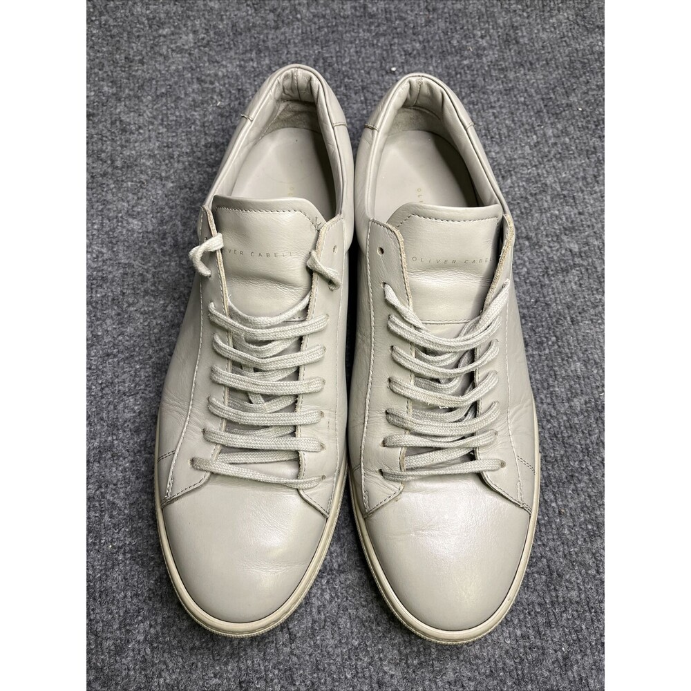 Oliver Cabell Gray Low-Top Sneakers Minimalist Design